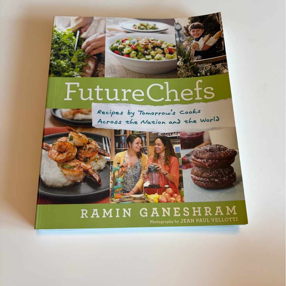 FutureChefs Cookbook by Ramin Ganeshram - Vibrant Green Edition